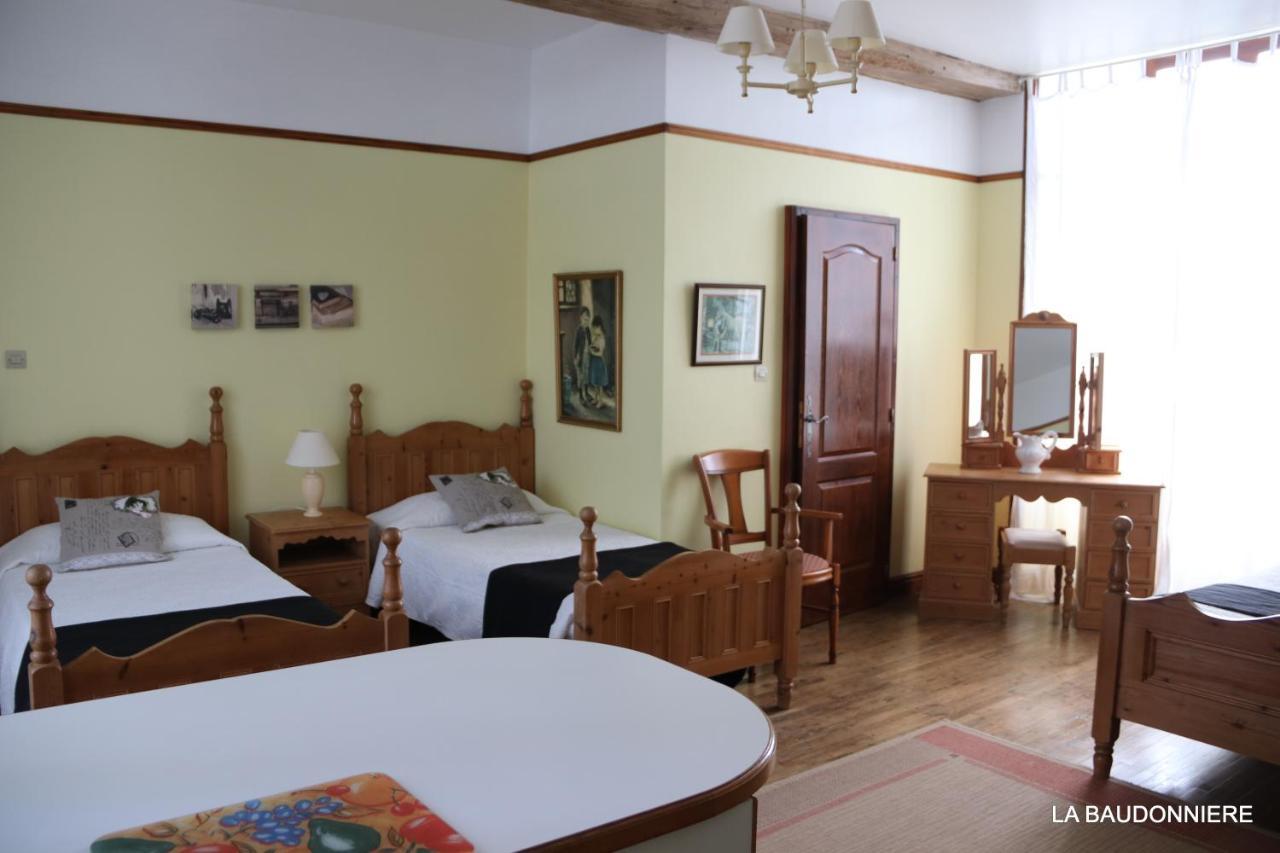 Chambre D'Hote Manoir De La Baudonniere Monsireigne Eksteriør billede
